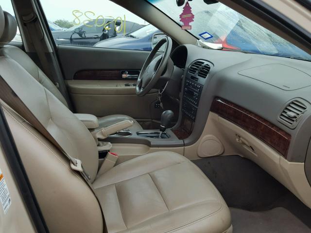 1LNHM87A21Y660401 - 2001 LINCOLN LS BEIGE photo 5