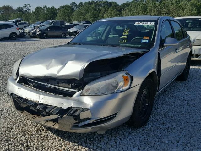 2G1WB58K681284699 - 2008 CHEVROLET IMPALA LS GRAY photo 2