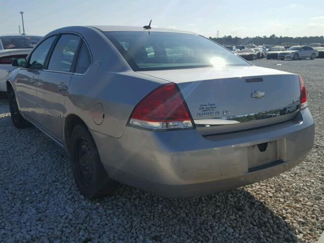 2G1WB58K681284699 - 2008 CHEVROLET IMPALA LS GRAY photo 3