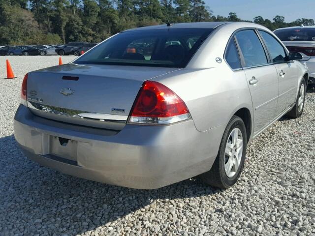 2G1WB58K681284699 - 2008 CHEVROLET IMPALA LS GRAY photo 4