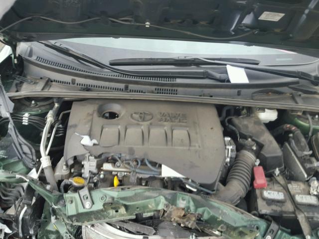 2T1BPRHE2GC647623 - 2016 TOYOTA COROLLA EC GREEN photo 7