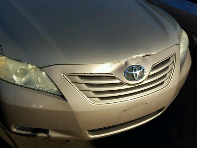 4T1BE46K27U536666 - 2007 TOYOTA CAMRY NEW TAN photo 9