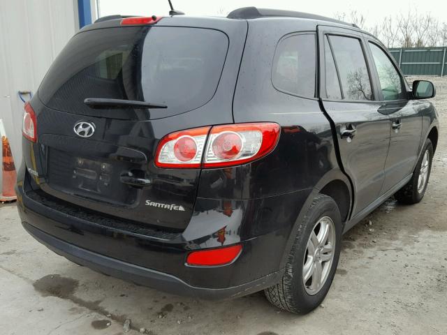 5XYZG3AB3BG087538 - 2011 HYUNDAI SANTA FE G BLACK photo 4