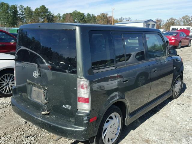 JTLKT324654012868 - 2005 TOYOTA SCION XB 绿色 照片 4