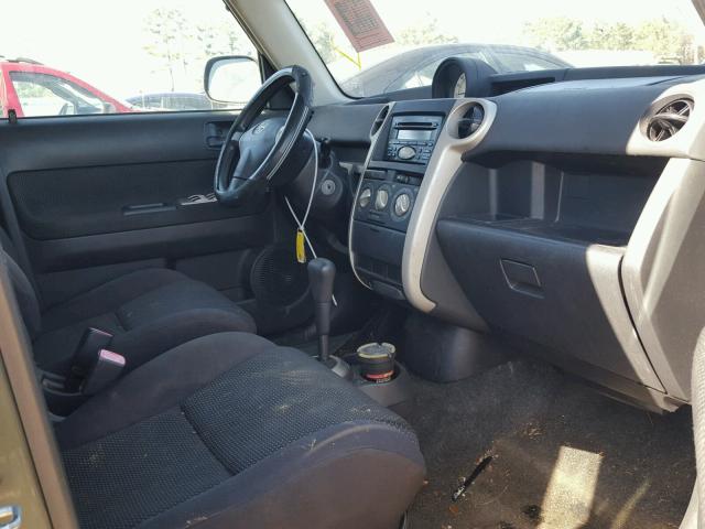 JTLKT324654012868 - 2005 TOYOTA SCION XB 绿色 照片 5