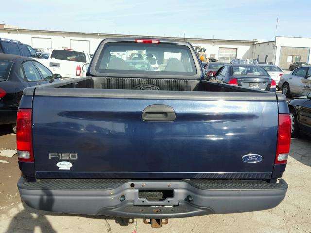 1FTRF17283NB41781 - 2003 FORD F150 BLUE photo 6