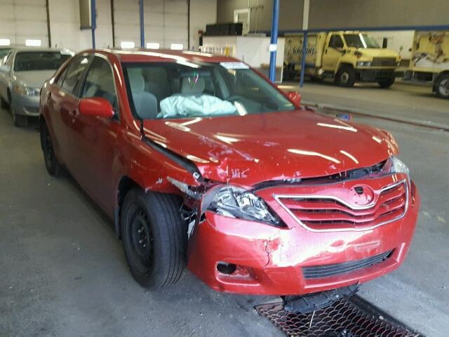 4T4BF3EK1BR183487 - 2011 TOYOTA CAMRY BASE RED photo 1