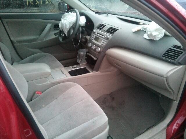4T4BF3EK1BR183487 - 2011 TOYOTA CAMRY BASE RED photo 5