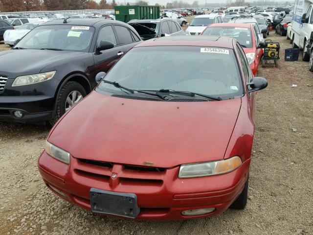 1B3EJ56H0YN201085 - 2000 DODGE STRATUS ES MAROON photo 9