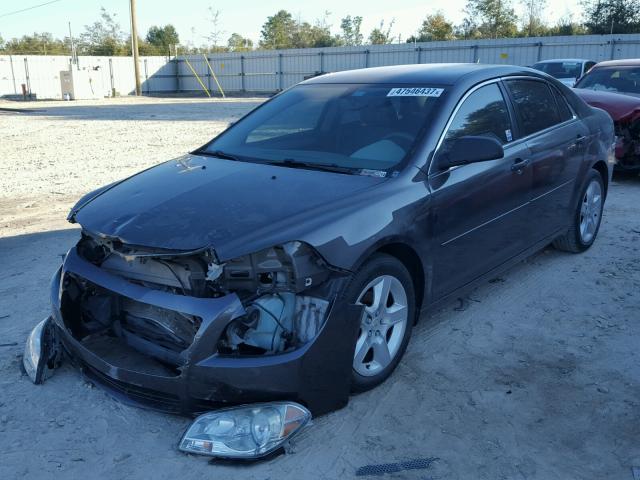 1G1ZA5E05AF216931 - 2010 CHEVROLET MALIBU LS CHARCOAL photo 2