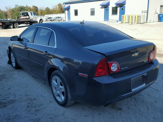 1G1ZA5E05AF216931 - 2010 CHEVROLET MALIBU LS CHARCOAL photo 3