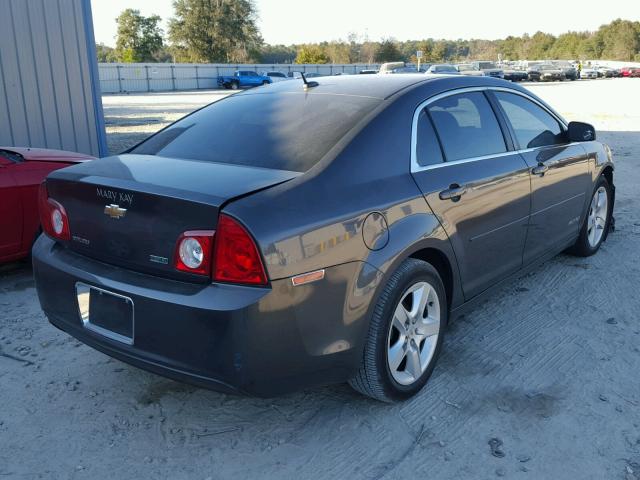 1G1ZA5E05AF216931 - 2010 CHEVROLET MALIBU LS CHARCOAL photo 4