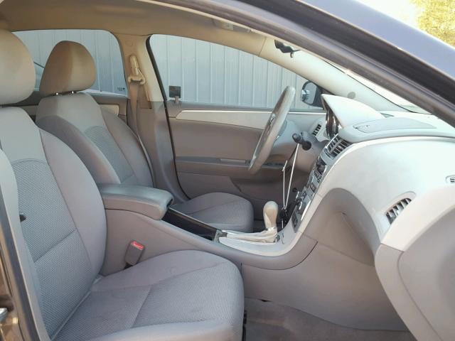 1G1ZA5E05AF216931 - 2010 CHEVROLET MALIBU LS CHARCOAL photo 5