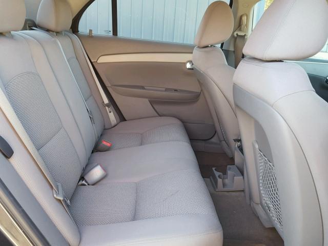 1G1ZA5E05AF216931 - 2010 CHEVROLET MALIBU LS CHARCOAL photo 6