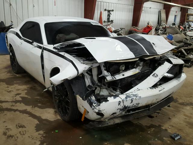 2B3CJ4DV8AH320785 - 2010 DODGE CHALLENGER WHITE photo 1