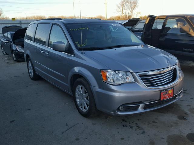 2C4RC1BG8GR135676 - 2016 CHRYSLER TOWN & COU SILVER photo 1