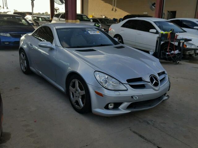 WDBWK54F98F178092 - 2008 MERCEDES-BENZ SLK 280 BLUE photo 1