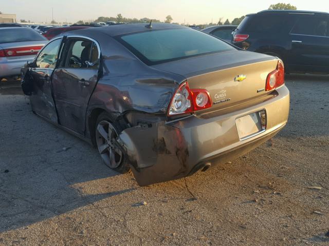 1G1ZC5EU6BF139842 - 2011 CHEVROLET MALIBU 1LT TAN photo 3
