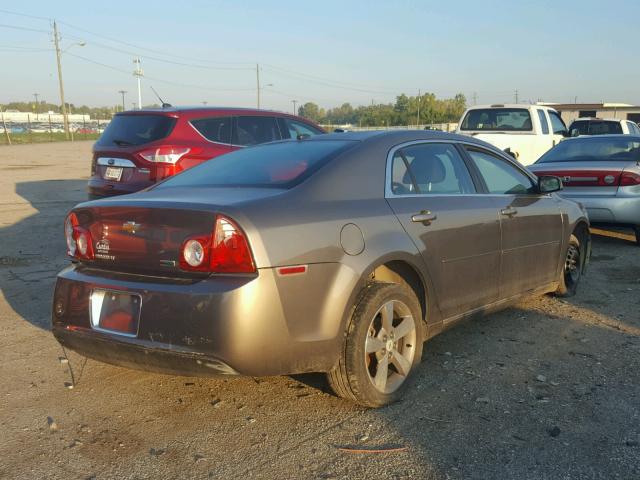 1G1ZC5EU6BF139842 - 2011 CHEVROLET MALIBU 1LT TAN photo 4
