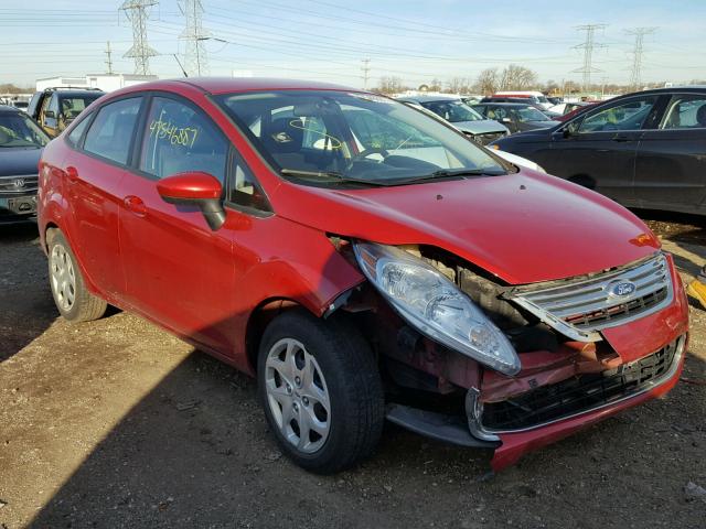 3FADP4BJXBM131971 - 2011 FORD FIESTA SE RED photo 1