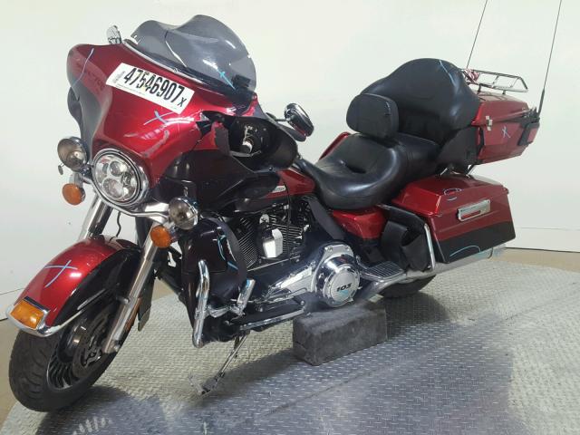 1HD1KEM11CB649697 - 2012 HARLEY-DAVIDSON FLHTK ELEC შავი ფოტო 4