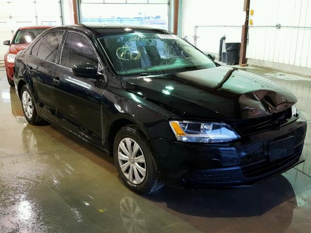 3VW2K7AJ7EM433206 - 2014 VOLKSWAGEN JETTA BASE 黑色 照片 1