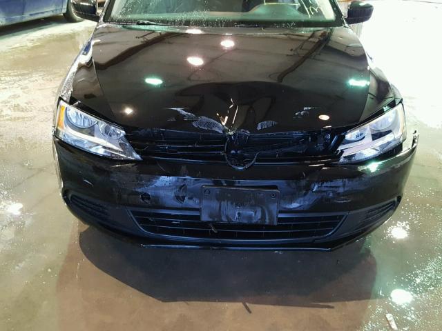 3VW2K7AJ7EM433206 - 2014 VOLKSWAGEN JETTA BASE 黑色 照片 9