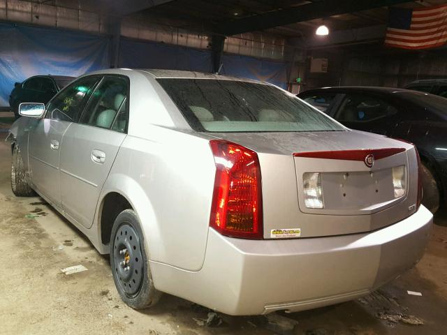 1G6DP577470197507 - 2007 CADILLAC CTS HI FEA SILVER photo 3