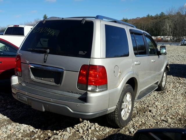 5LMEU88H73ZJ24729 - 2003 LINCOLN AVIATOR GRAY photo 4