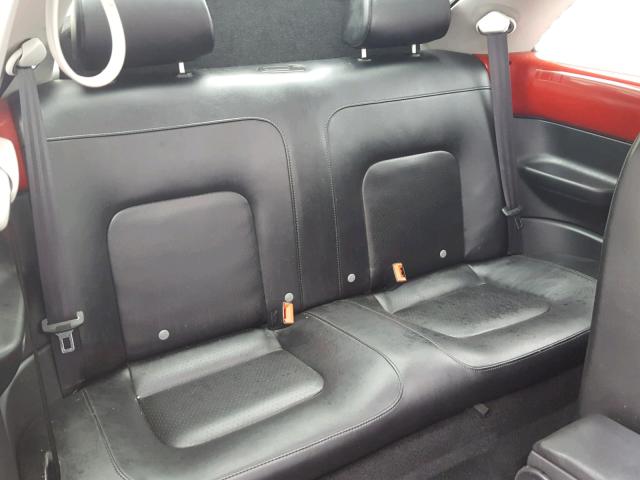 3VWRW31C66M414113 - 2006 VOLKSWAGEN NEW BEETLE 红色 照片 6
