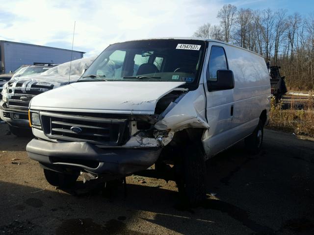 1FTNE24L66HB05191 - 2006 FORD ECONOLINE WHITE photo 2