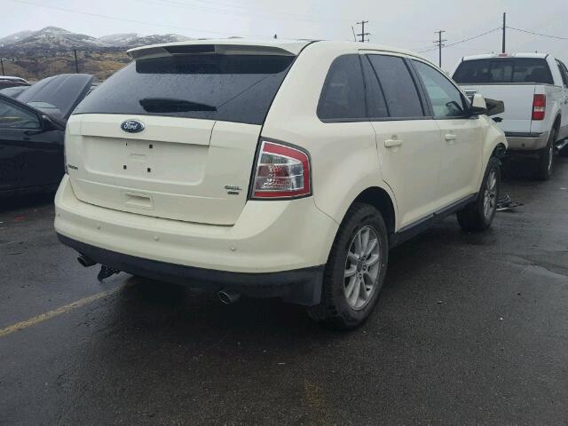 2FMDK48C07BA59863 - 2007 FORD EDGE SEL CREAM photo 4