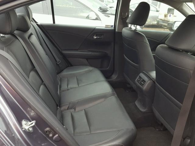 1HGCR3F0XGA012366 - 2016 HONDA ACCORD EXL GRAY photo 6