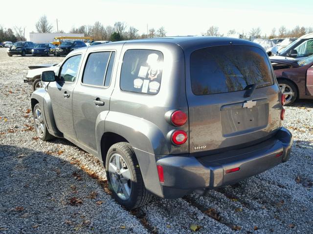 3GNBABFW4BS526065 - 2011 CHEVROLET HHR LT GRAY photo 3