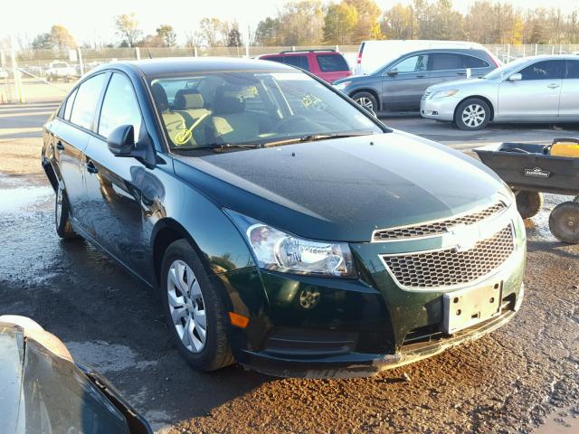 1G1PA5SG2E7332404 - 2014 CHEVROLET CRUZE LS GREEN photo 1