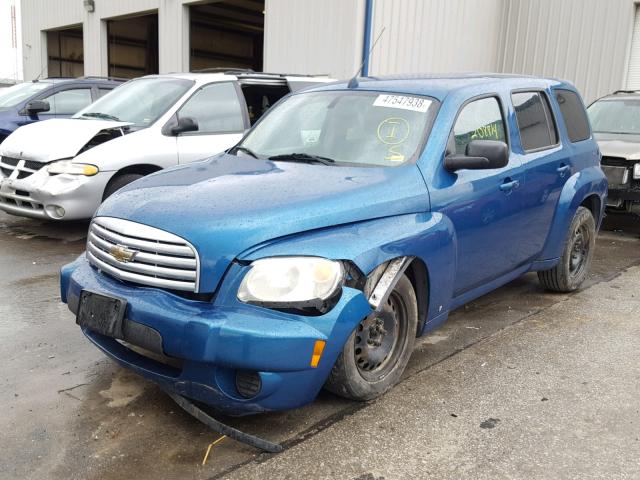 3GNCA13B69S630549 - 2009 CHEVROLET HHR LS Azul foto 2