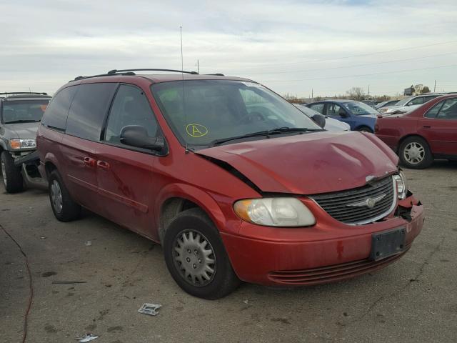 1C8GP44R14B515740 - 2004 CHRYSLER TOWN & COU RED photo 1