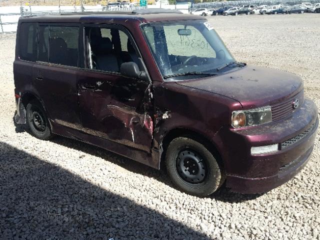 JTLKT334650175980 - 2005 TOYOTA SCION XB Tünd qırmızı foto 1