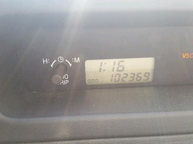 JTLKT334650175980 - 2005 TOYOTA SCION XB Tünd qırmızı foto 8