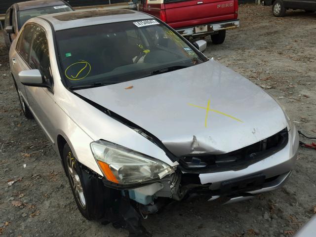 1HGCM56737A063635 - 2007 HONDA ACCORD EX SILVER photo 1