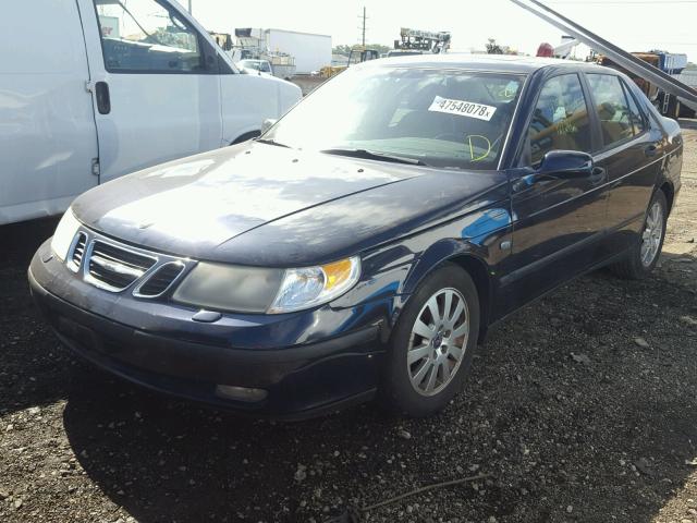 YS3EB49E233012023 - 2003 SAAB 9-5 LINEAR BLUE photo 2