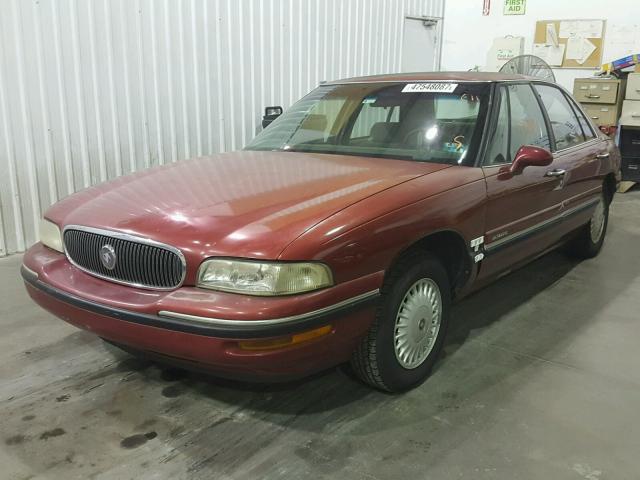 1G4HP52K4WH484576 - 1998 BUICK LESABRE CU BURGUNDY photo 2