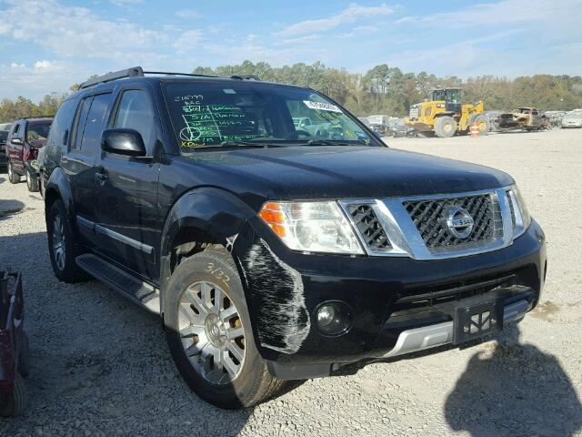 5N1AR1NN1AC624079 - 2010 NISSAN PATHFINDER BLACK photo 1