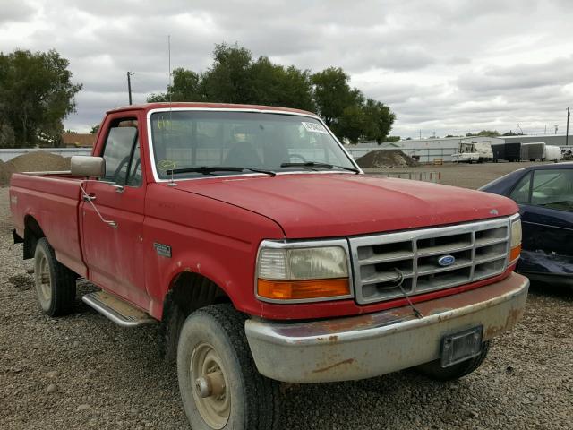 2FTHF26G1TCA40229 - 1996 FORD F250 RED photo 1