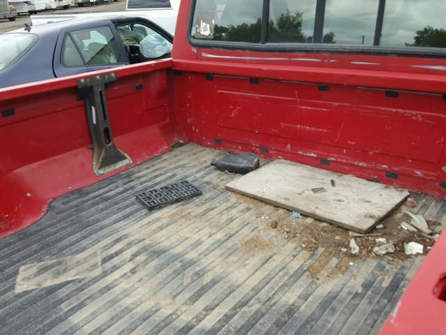 2FTHF26G1TCA40229 - 1996 FORD F250 RED photo 6