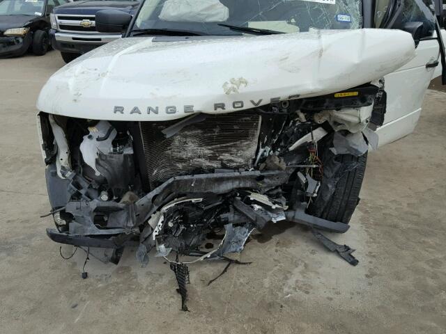 SALMF15467A250874 - 2007 LAND ROVER RANGE ROVE WHITE photo 7