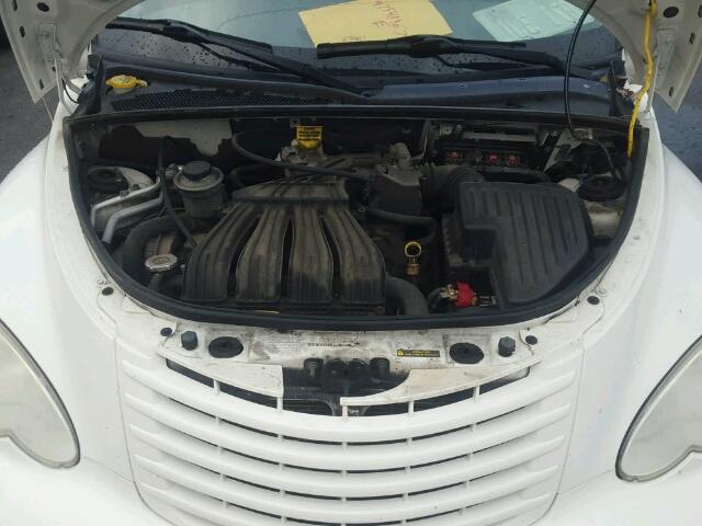 3A8FY48B68T155482 - 2008 CHRYSLER PT CRUISER WHITE photo 7