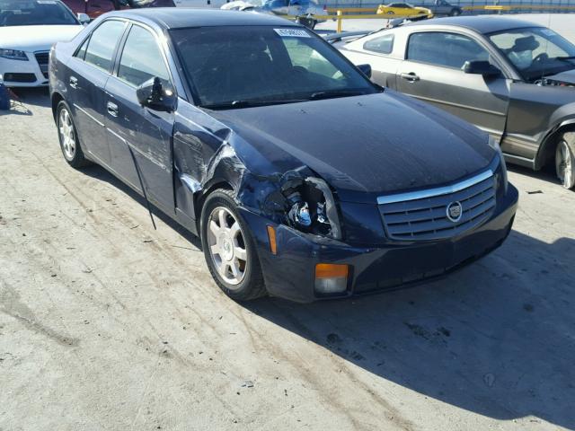 1G6DM577640124420 - 2004 CADILLAC CTS BLUE photo 1