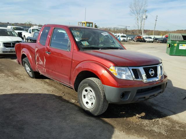 1N6BD0CT4HN706211 - 2017 NISSAN FRONTIER S RED photo 1