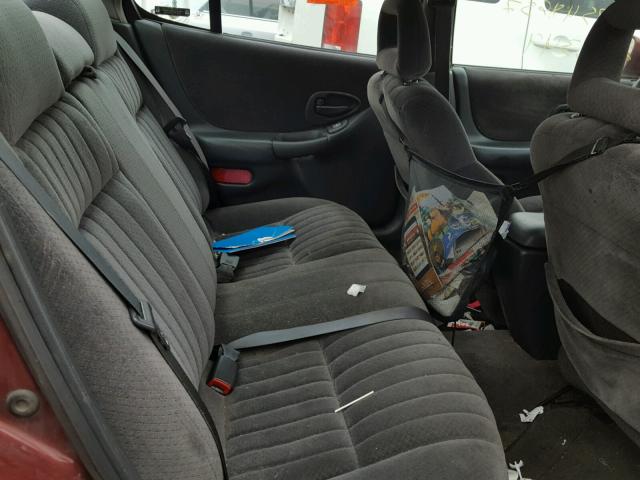 1G2WK52J02F260054 - 2002 PONTIAC GRAND PRIX RED photo 6